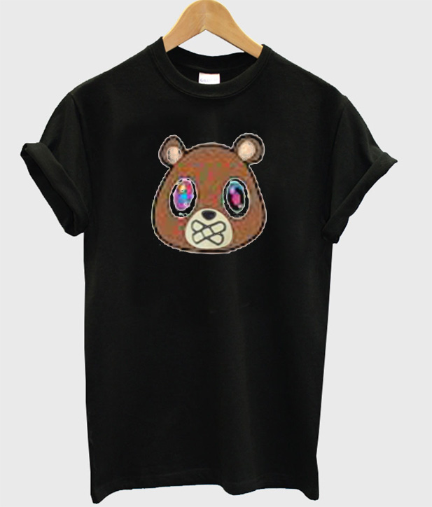 teddy bear head t shirt