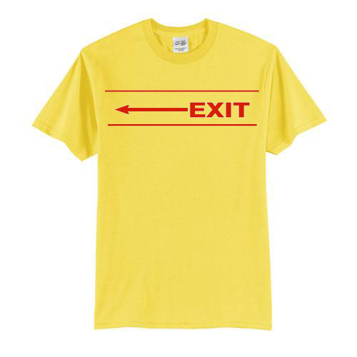 exit records t shirt