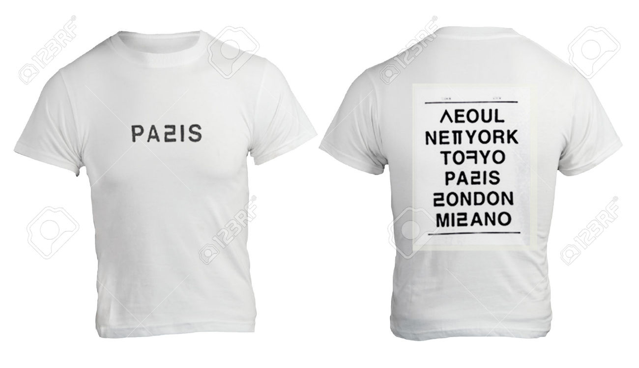 Love Shirt City Paris T