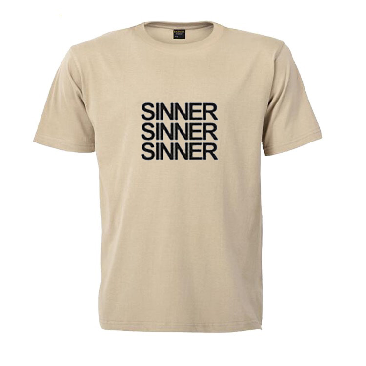 sinner tshirt