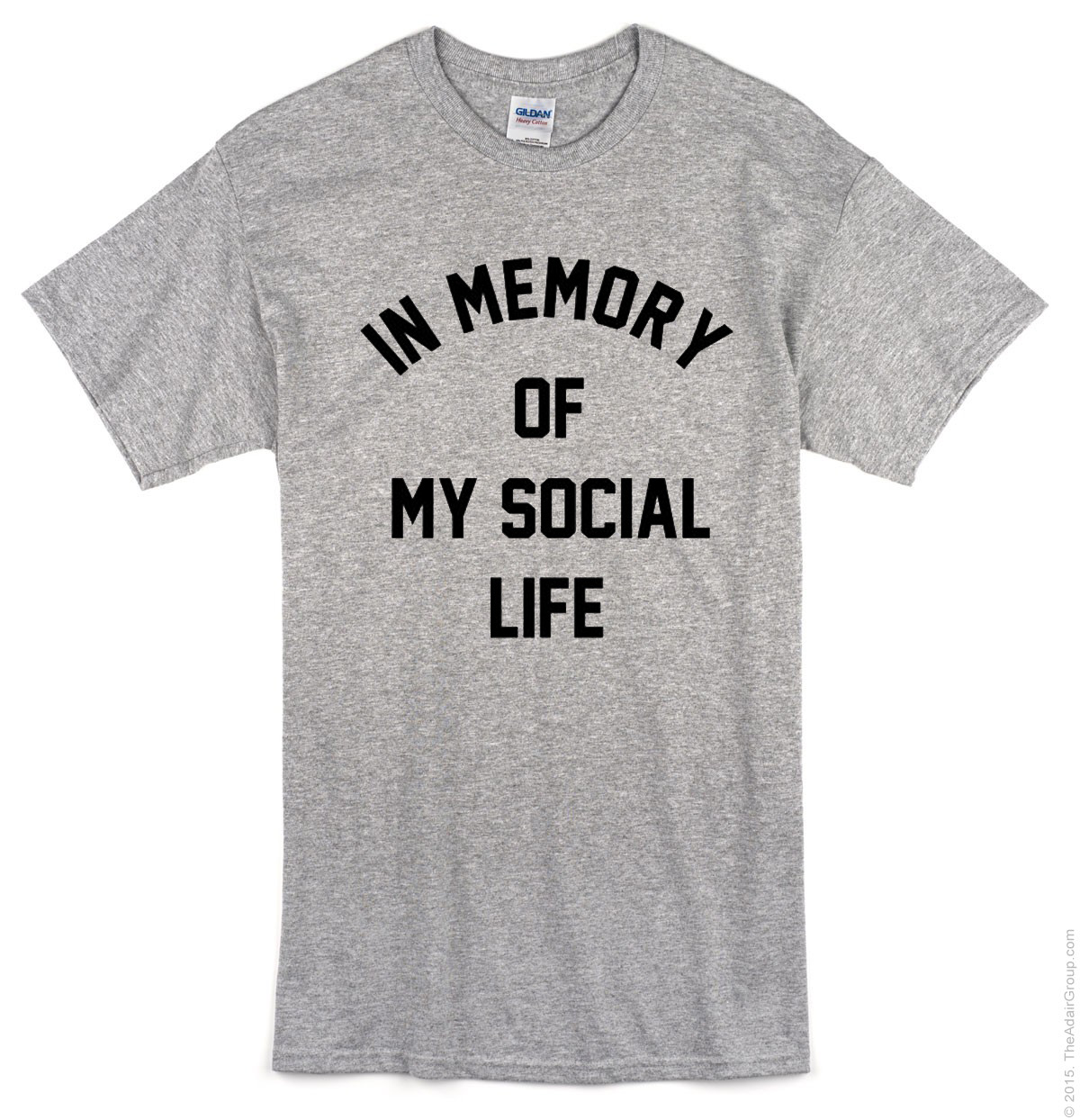 in memory of my social life t shirt