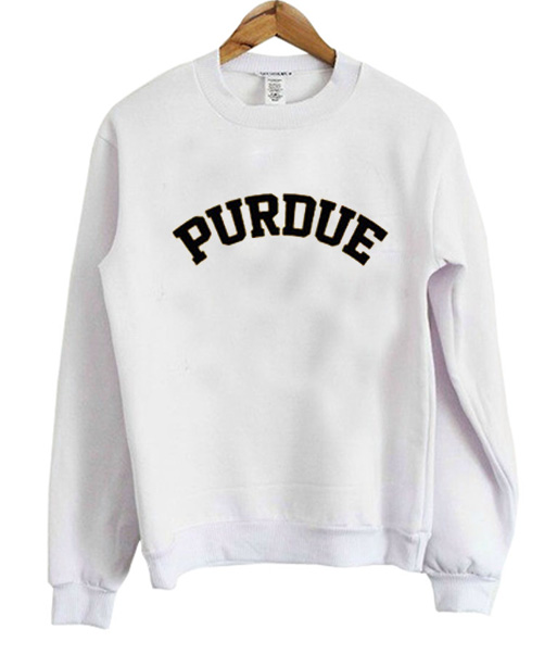 white purdue sweatshirt