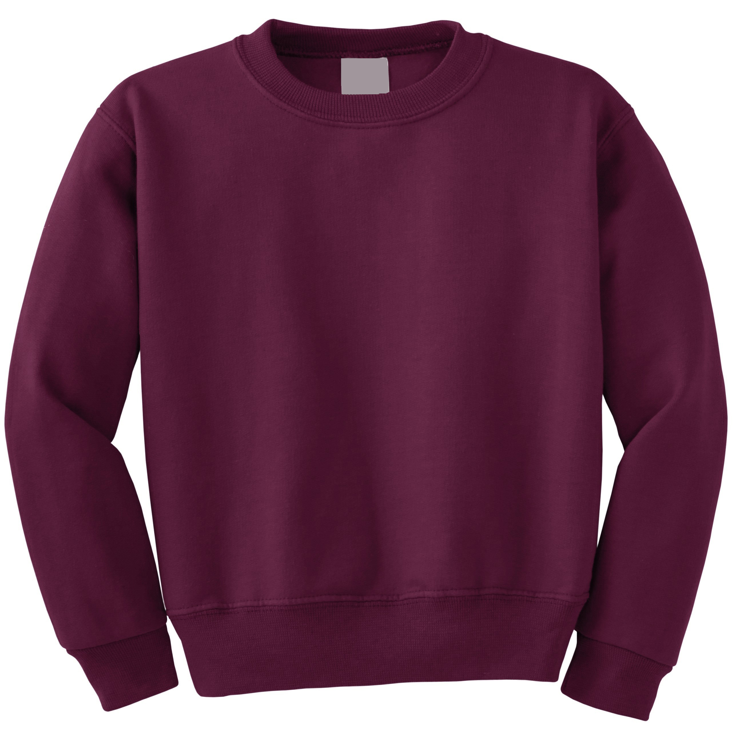 Blank Burgundy Sweatshirt