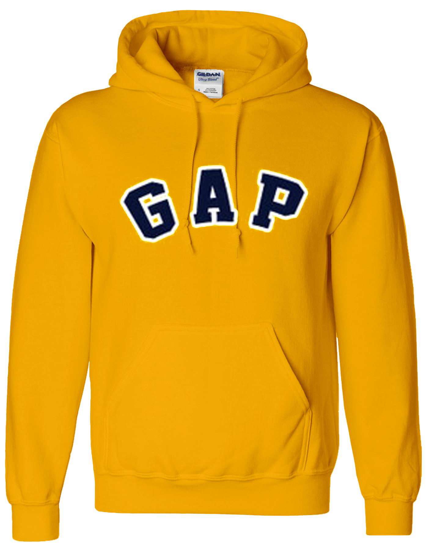 yellow gap hoodie