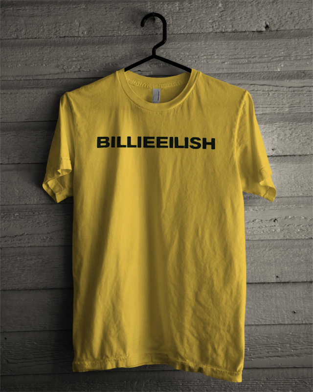 billie eilish yellow sweatshirt