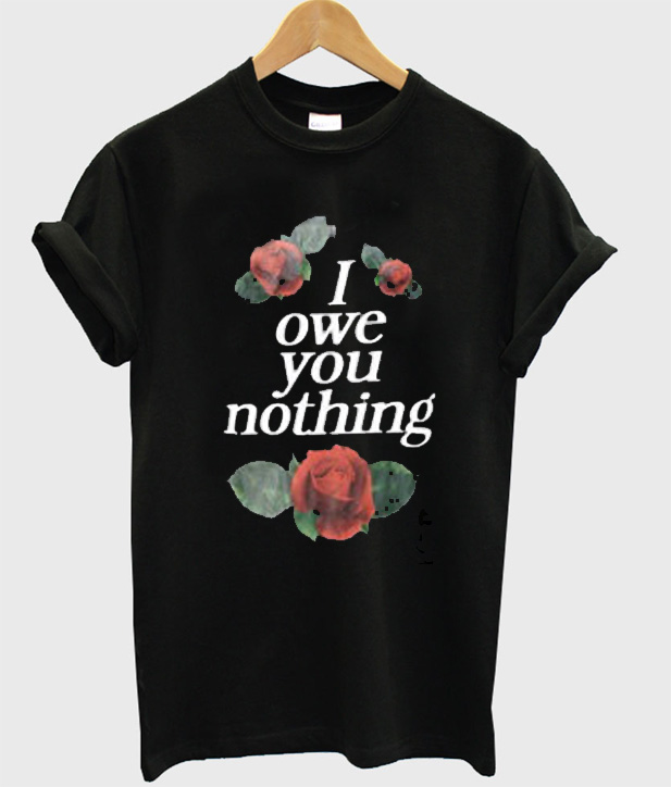 nothing band shirt