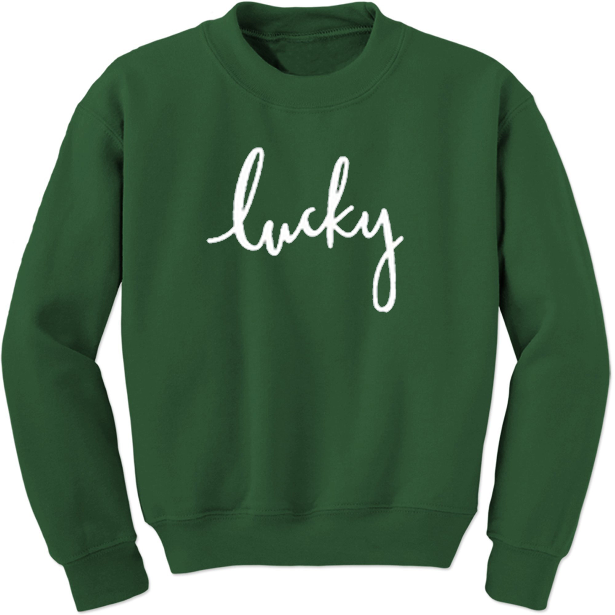 lucky sweatshirt green