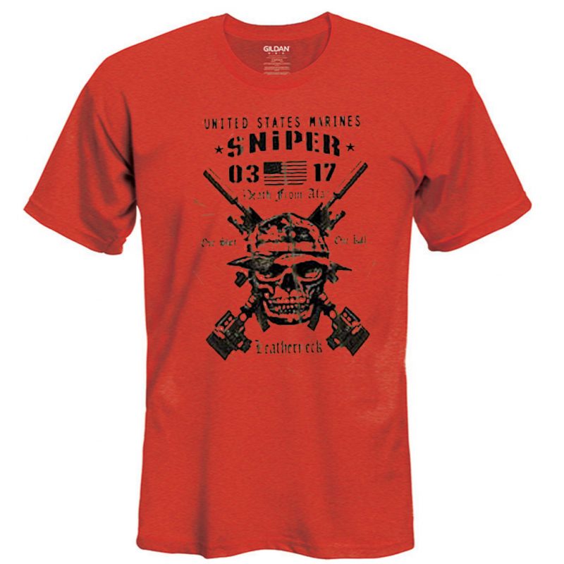 marine corps scout sniper t shirts