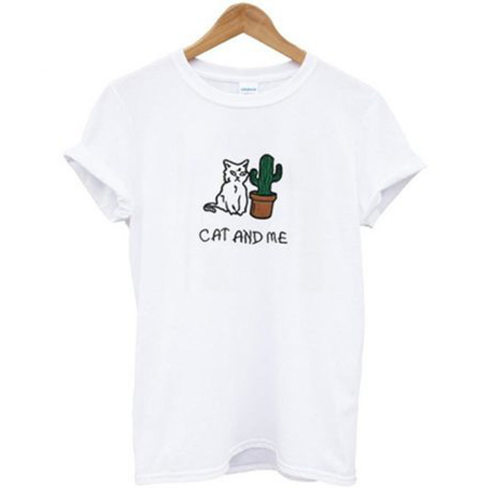 cat and me shirt