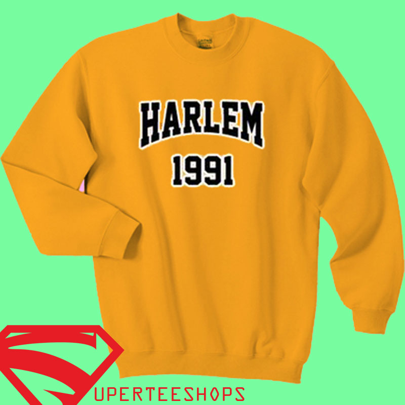 harlem 1991 crop sweatshirt