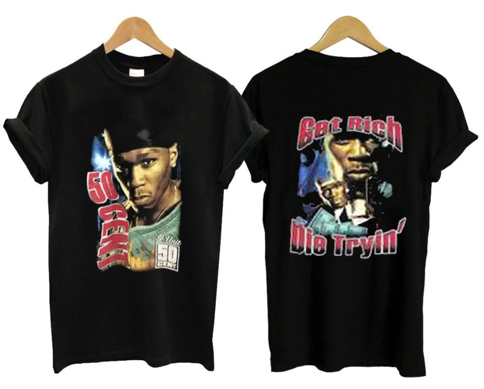 50 cent burns gucci t shirt