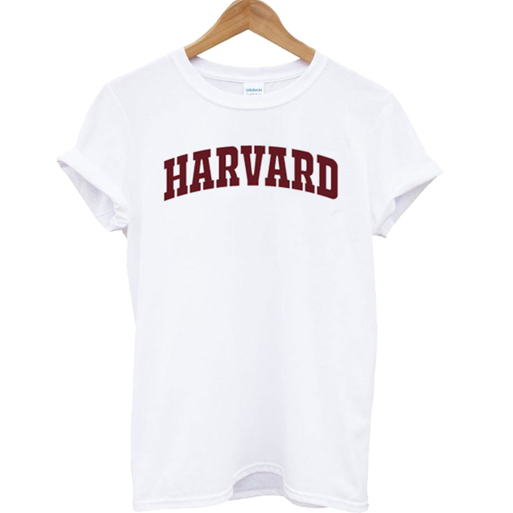 black harvard shirt