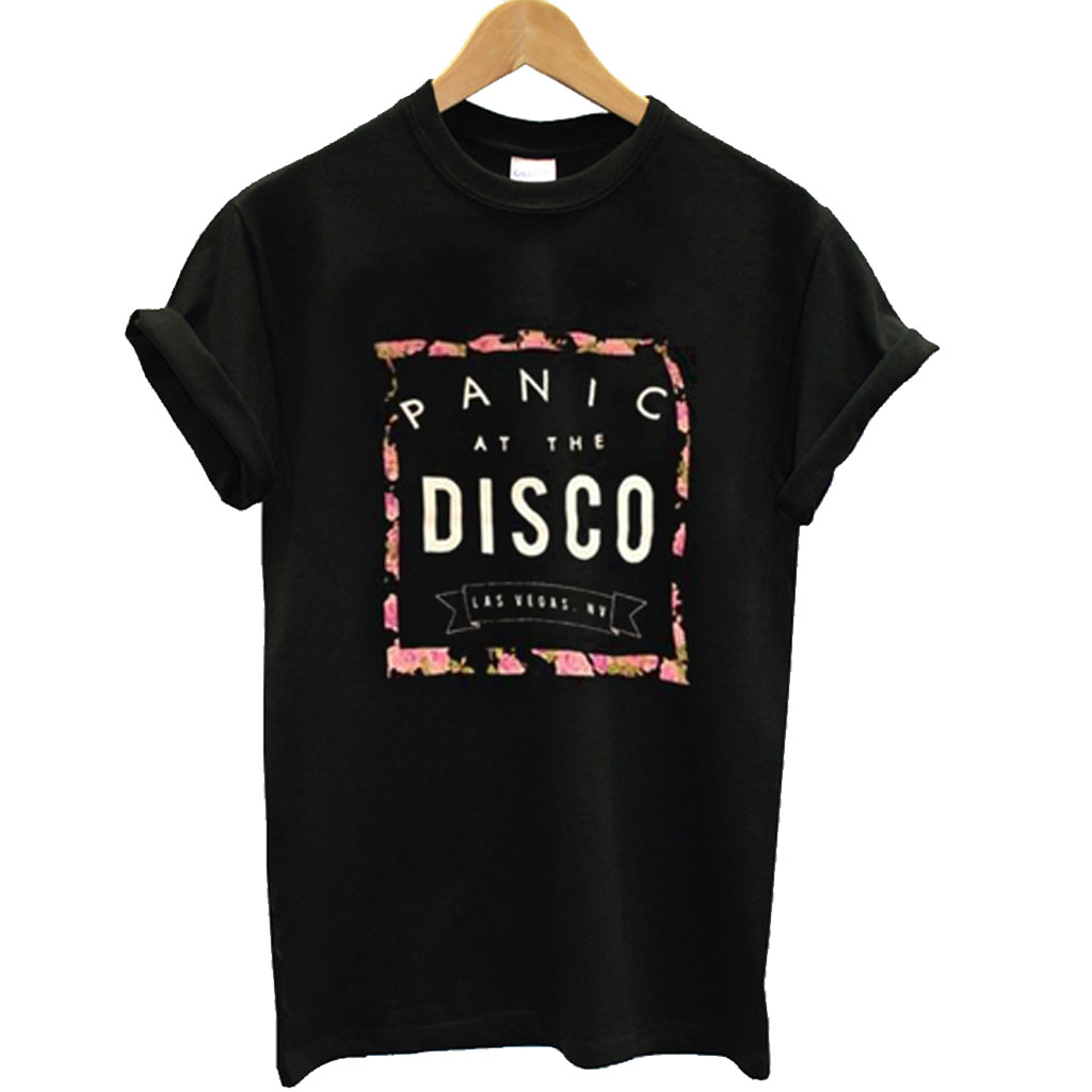 panic at the disco tee shirt