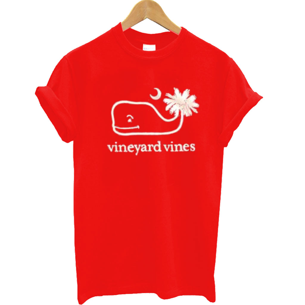 red vineyard vines shirt