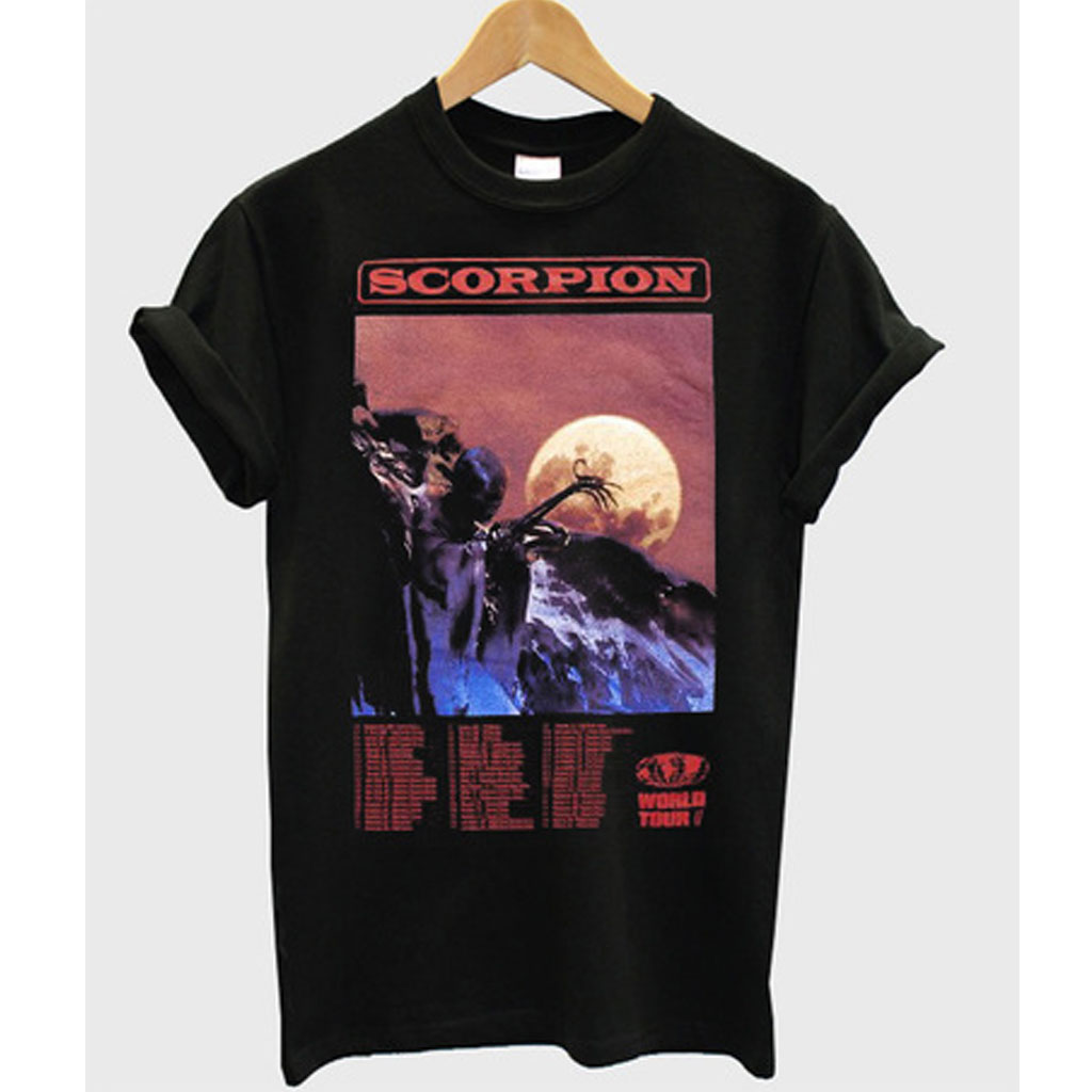 drake scorpion tee