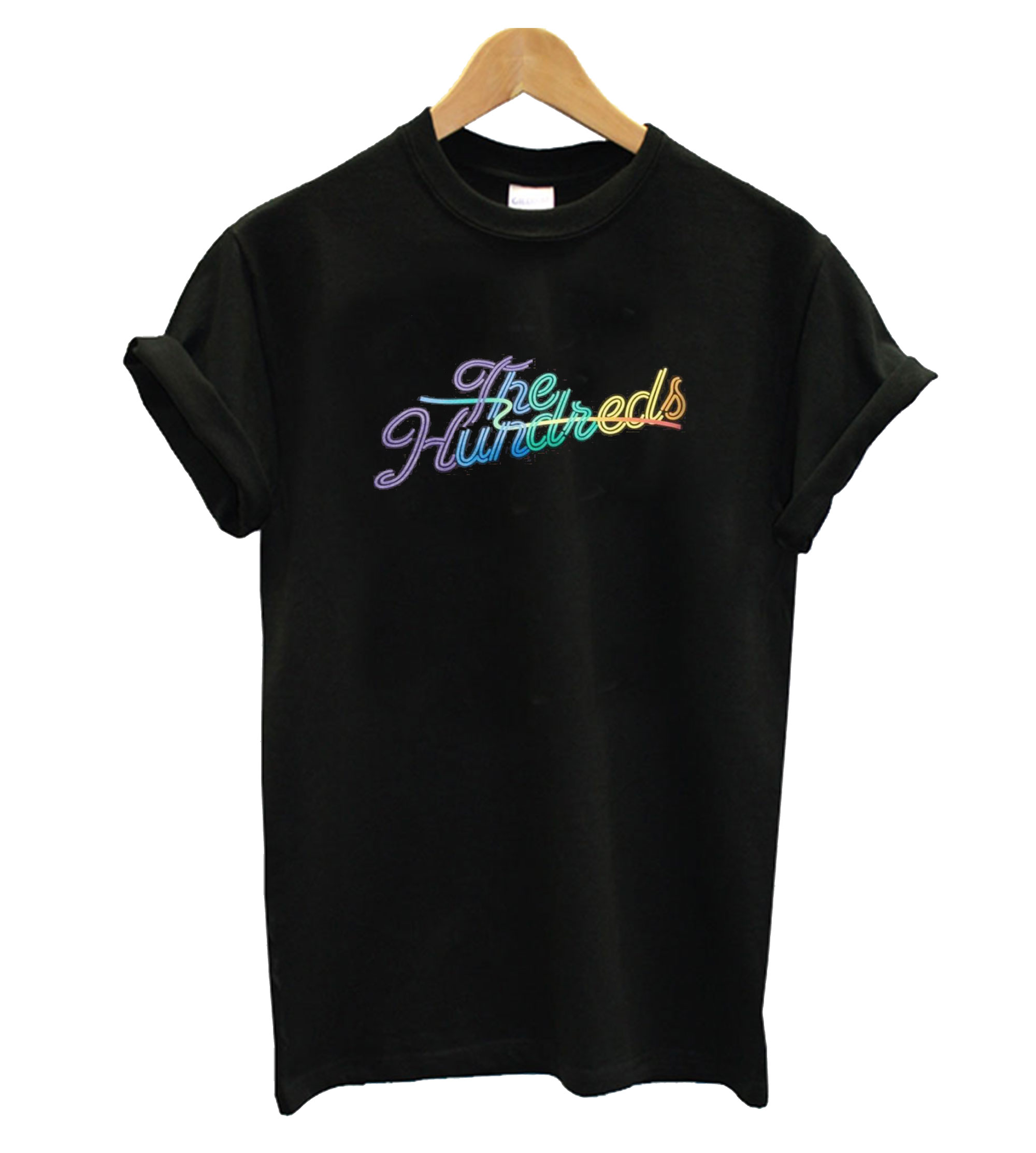 the hundreds green t shirt