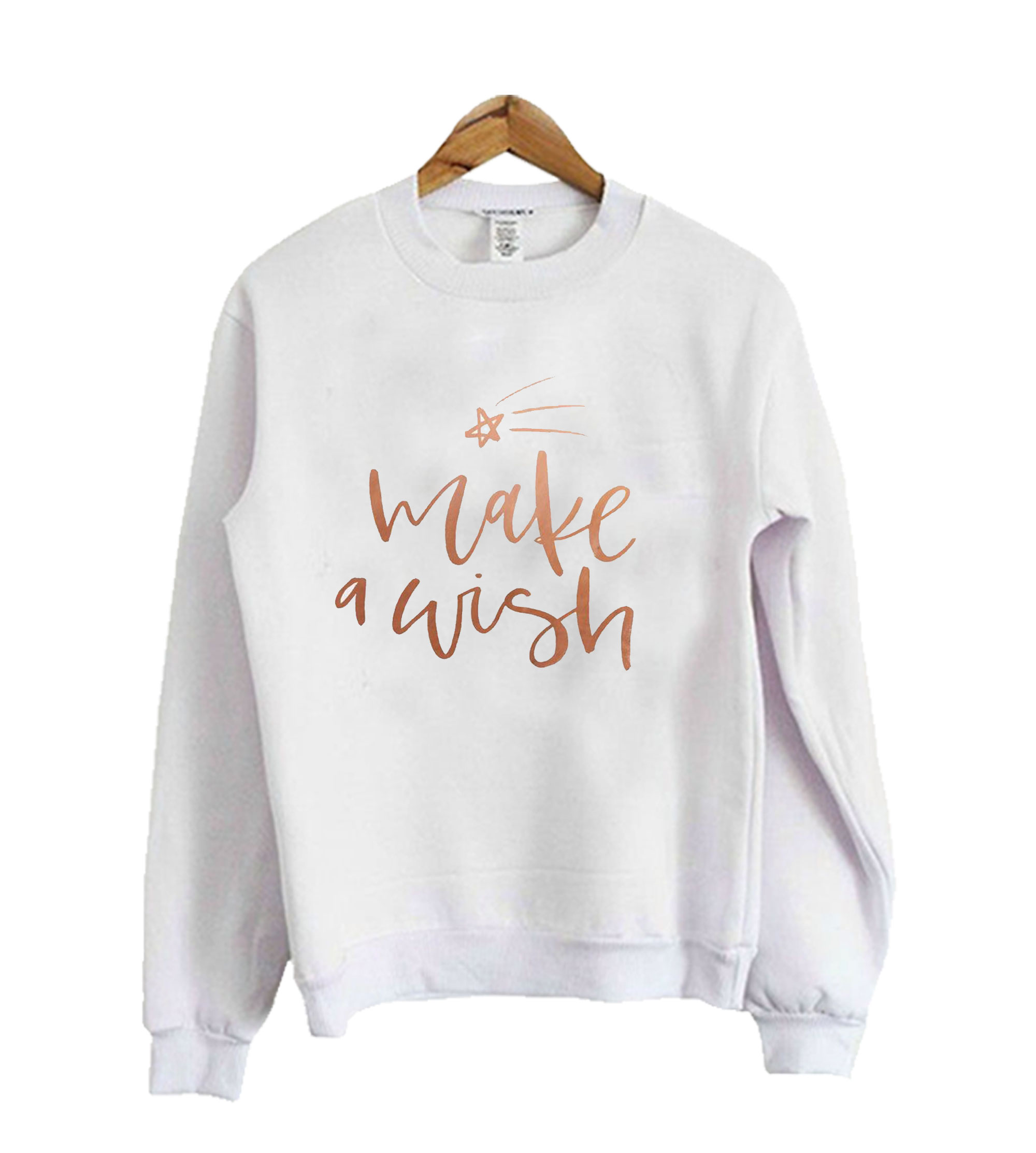 make a wish sweatshirt