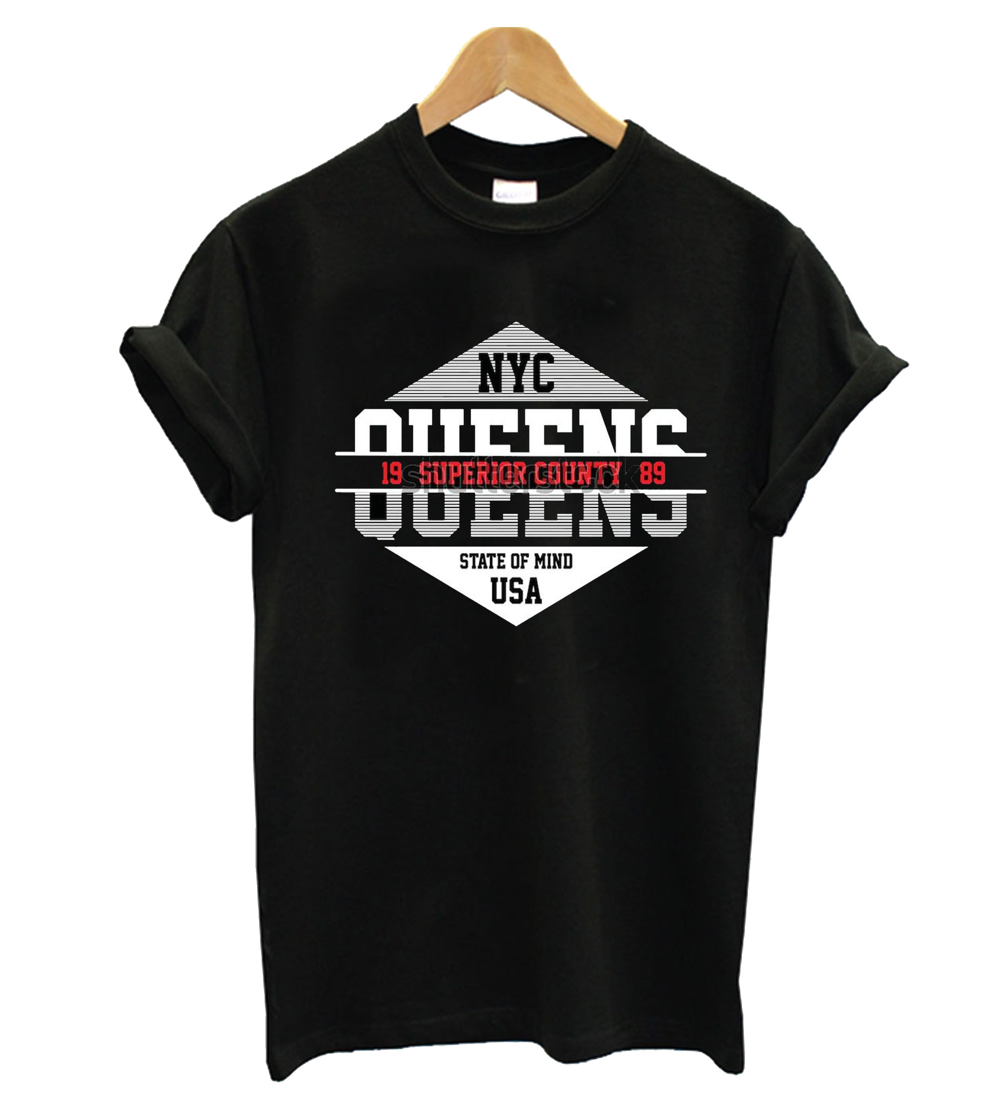 vintage queens college shirt