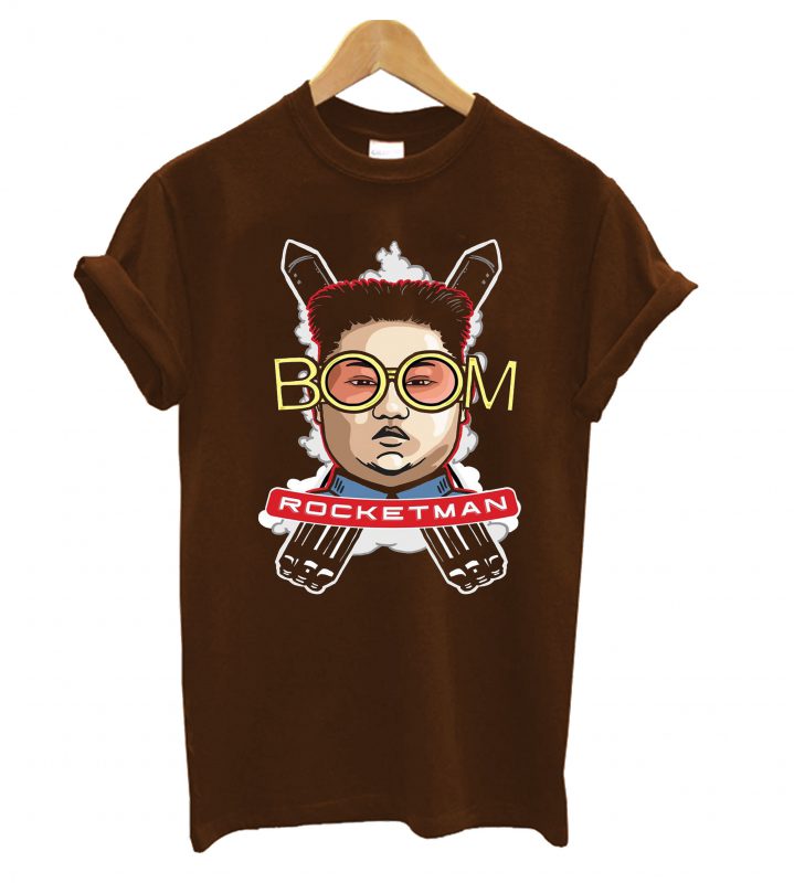 rocketman lipstick shirt