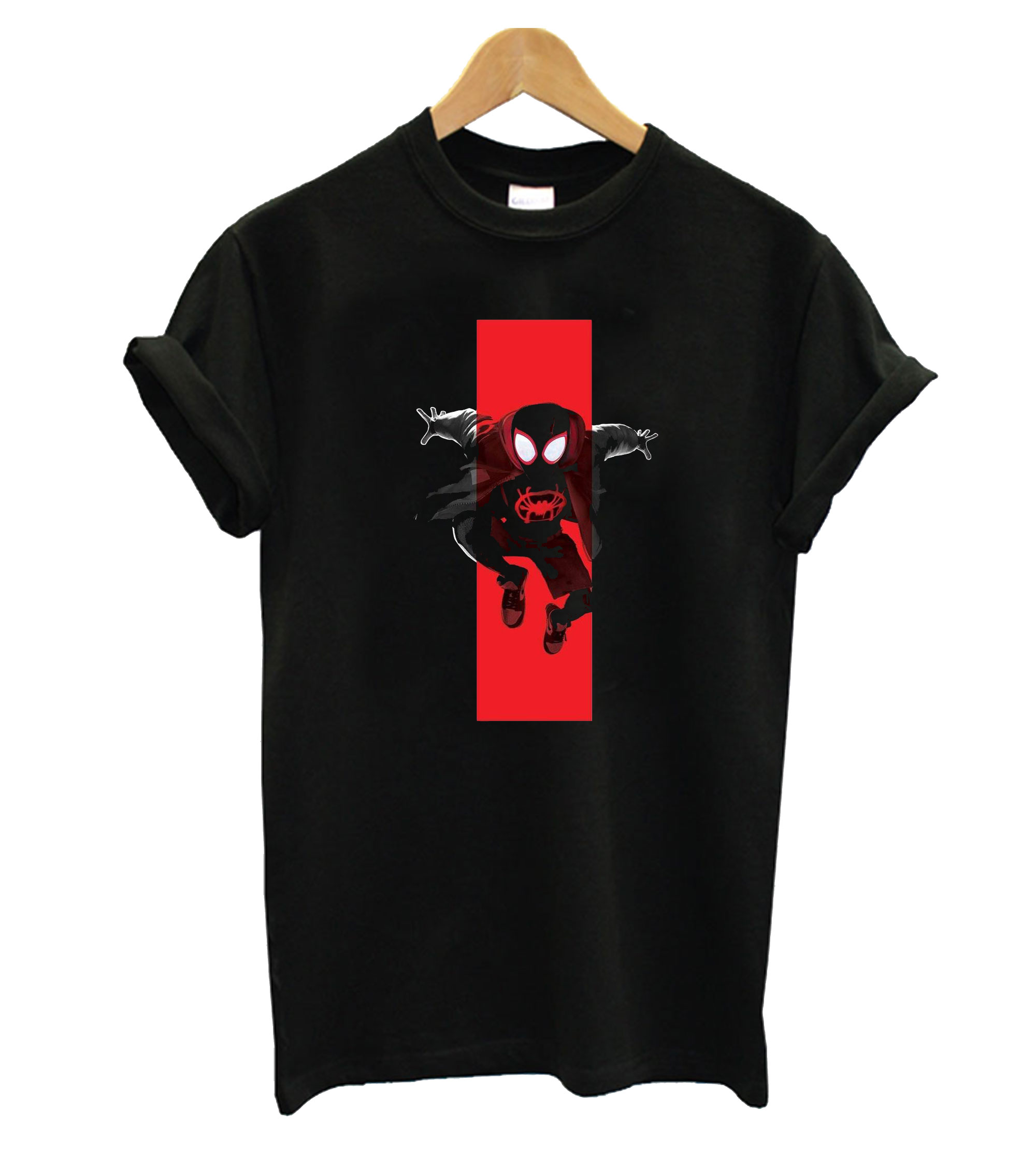 Spider On Black T-Shirt