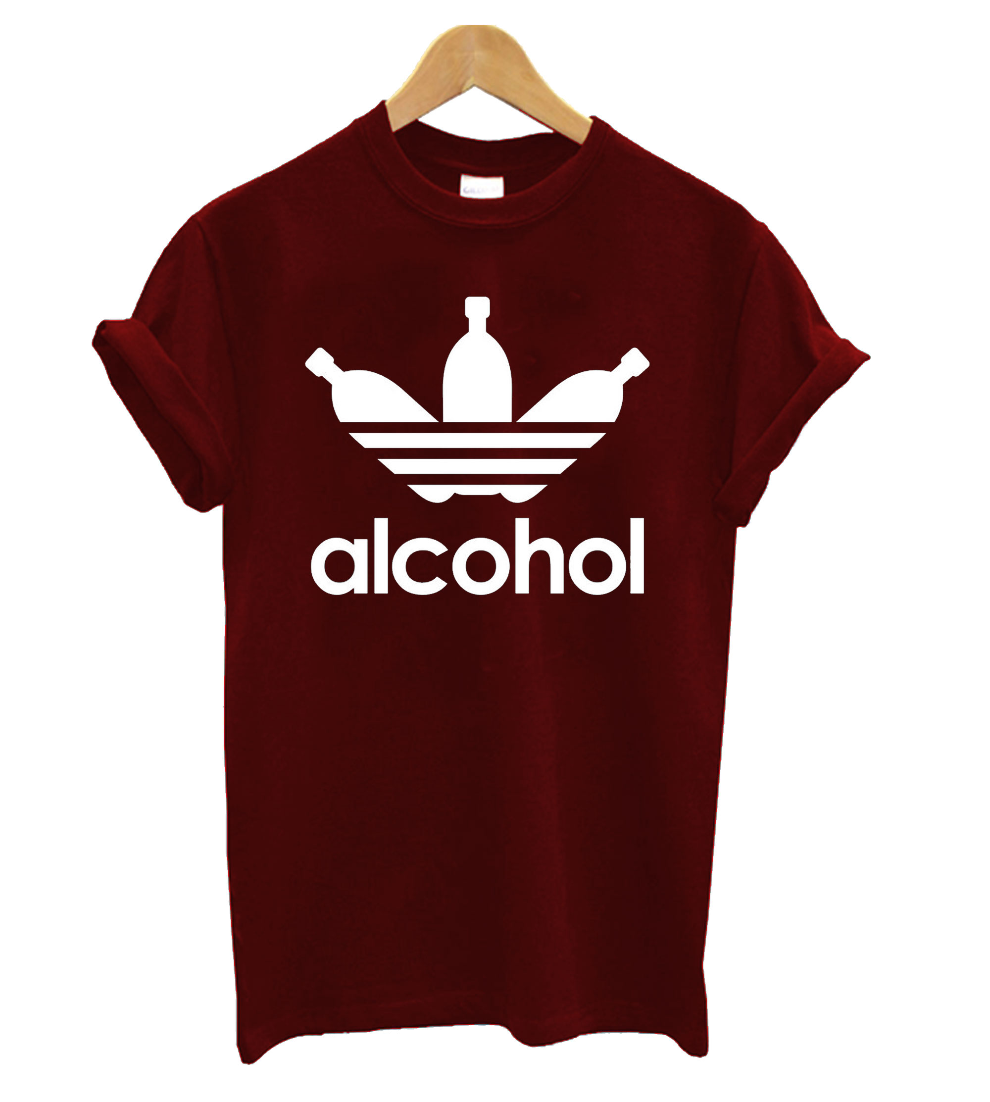 alcohol branded t shirts