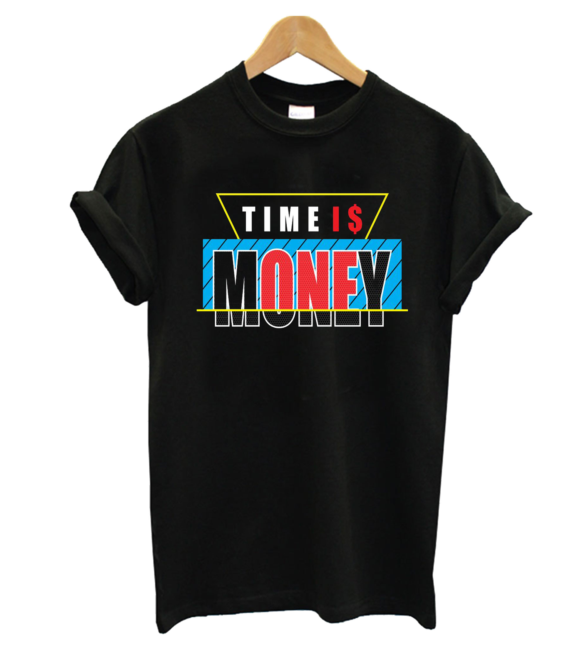 money t shirt black