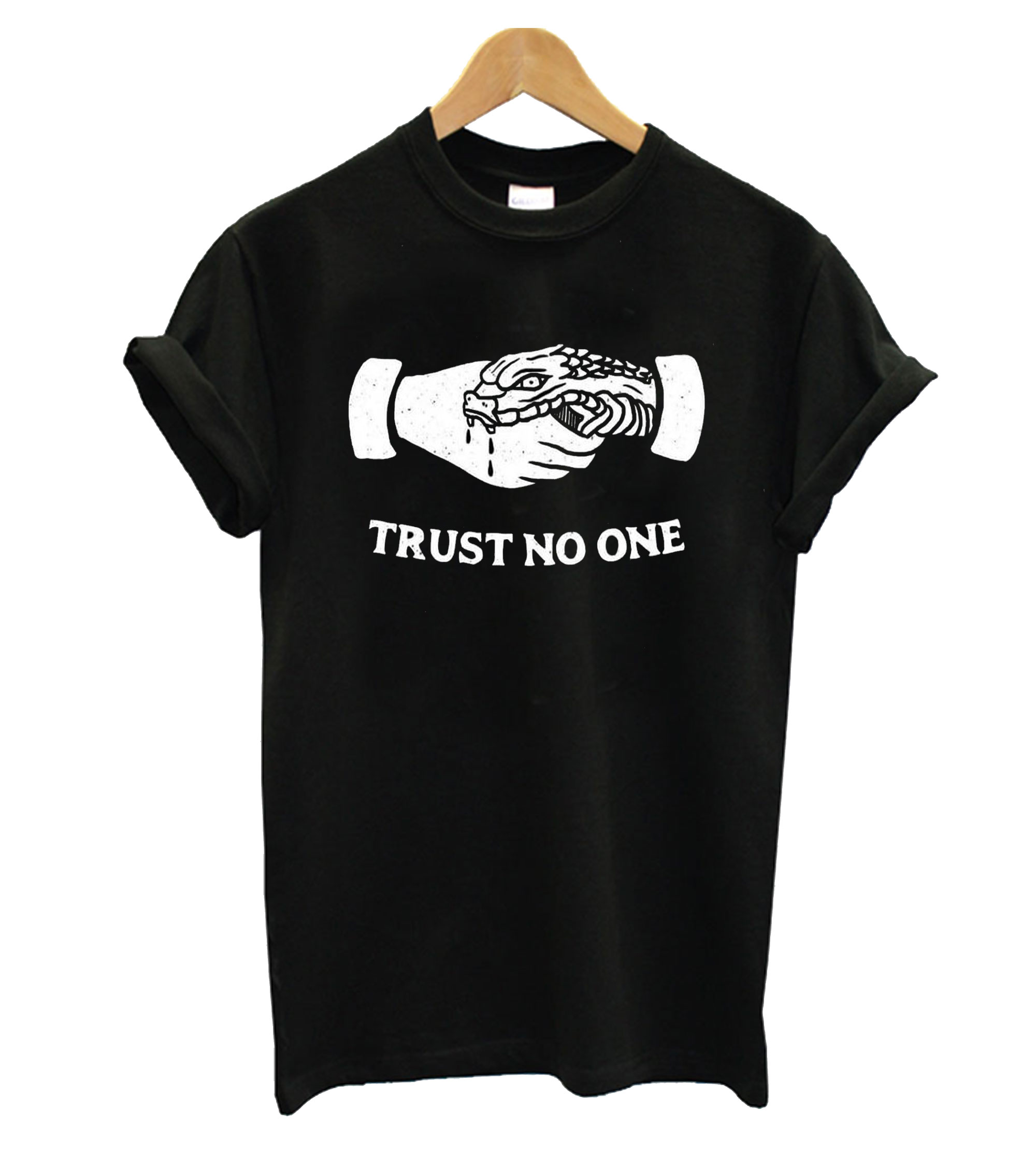 x files trust no one t shirt