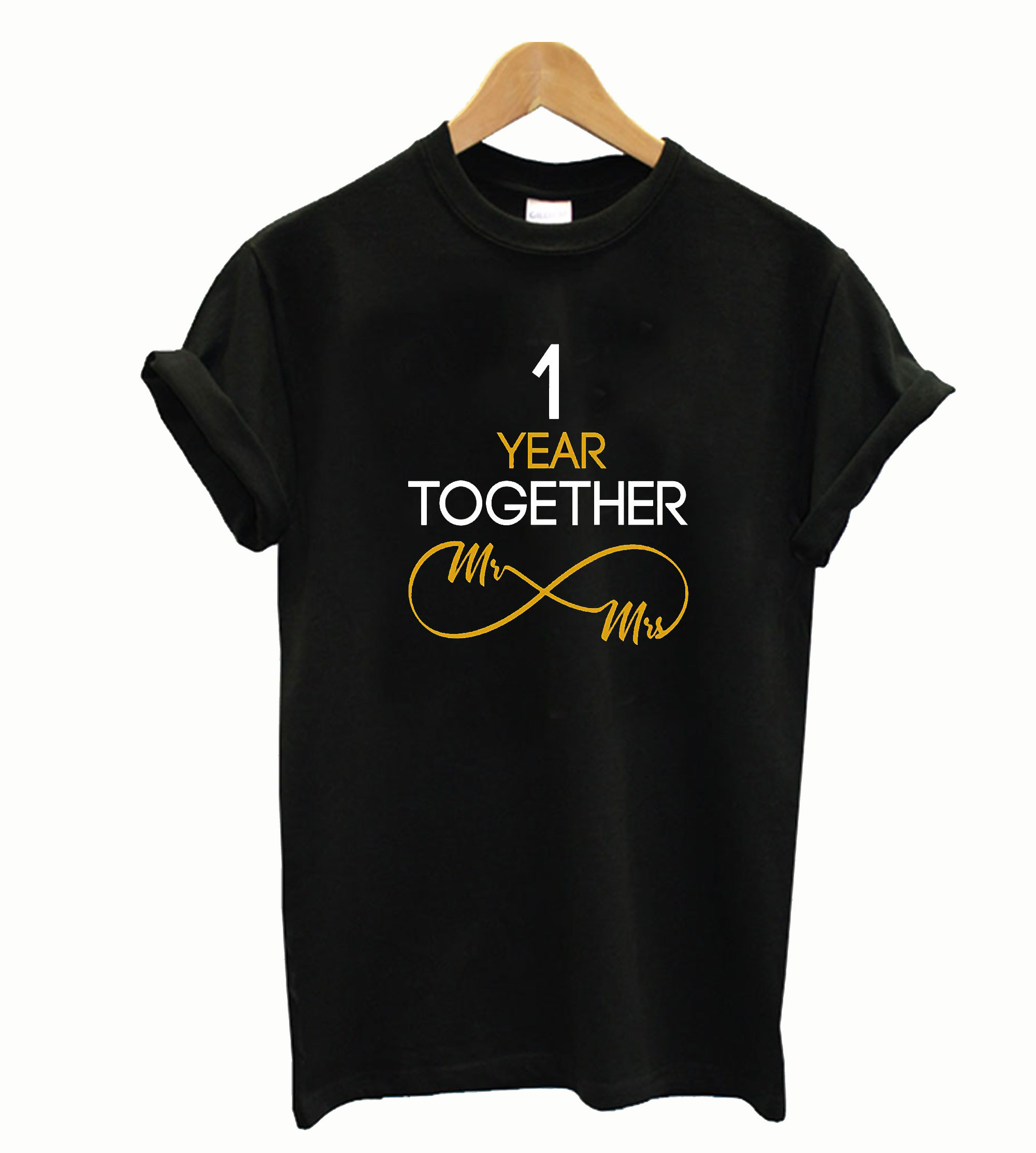 anniversary t shirt for couples