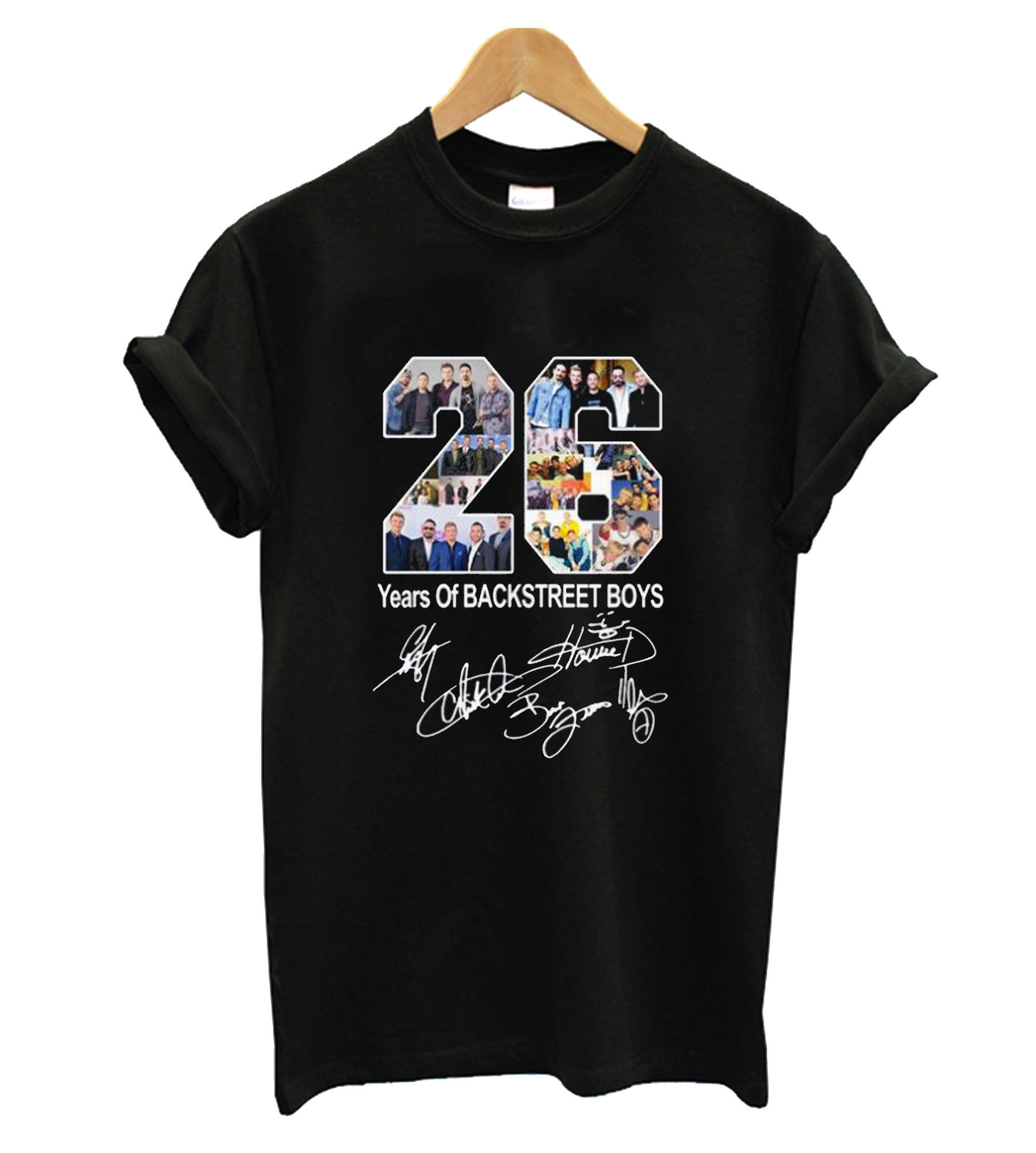 t shirt with signatures
