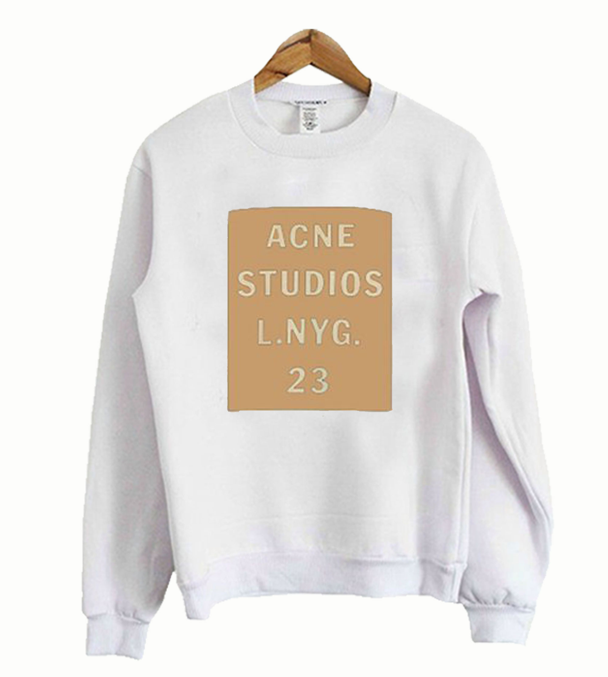 Unravel kvalitet weekend Acne studios l nyg 23 sweatshirt