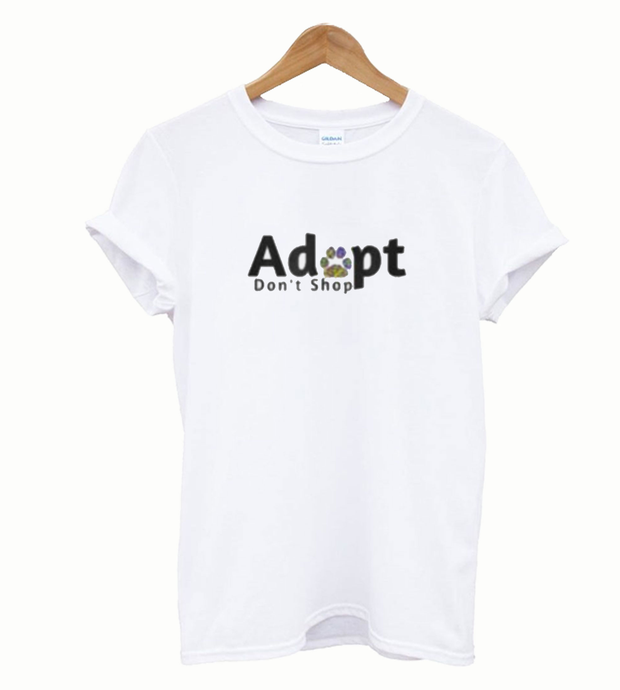 Adopt Dont Shop T Shirt 