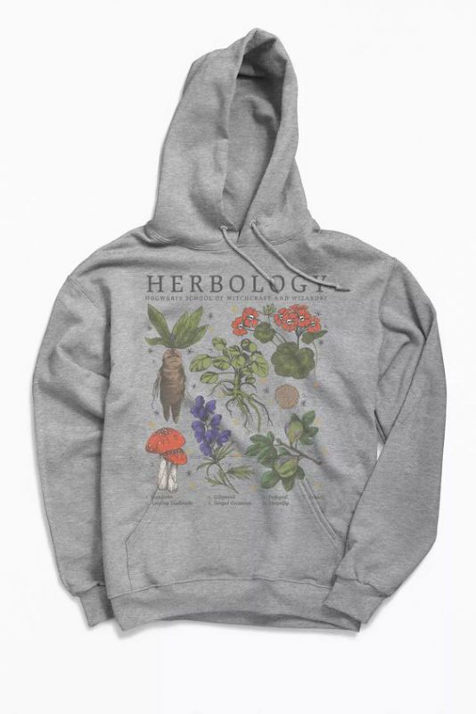 herbology harry potter sweatshirt