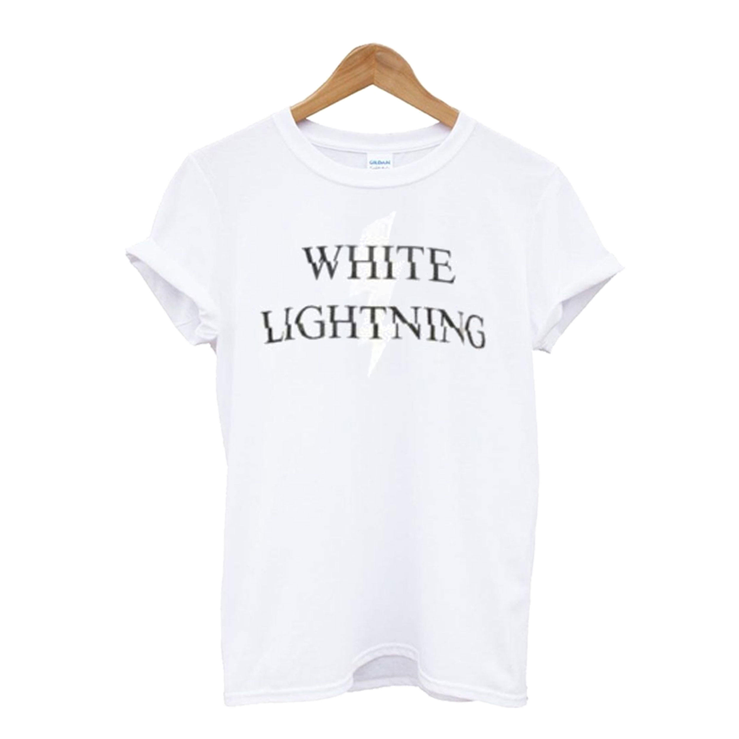 whiite lightning t-shirt
