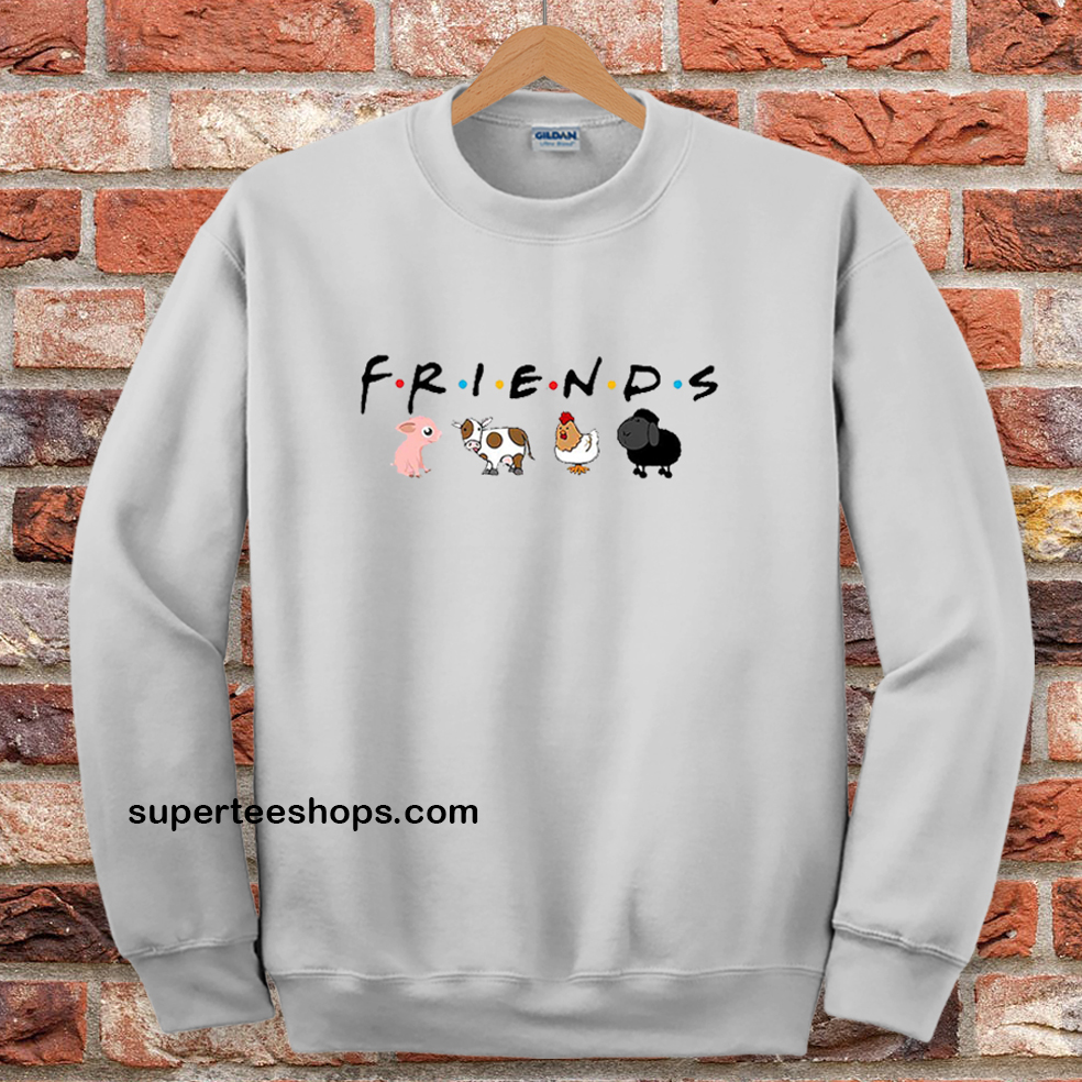 friends not food sweatshirt