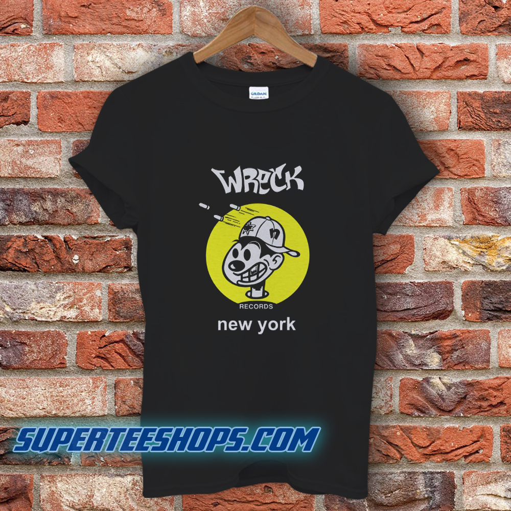 Wreck Nervous Records New York 90's T Shirt – Superteeshops